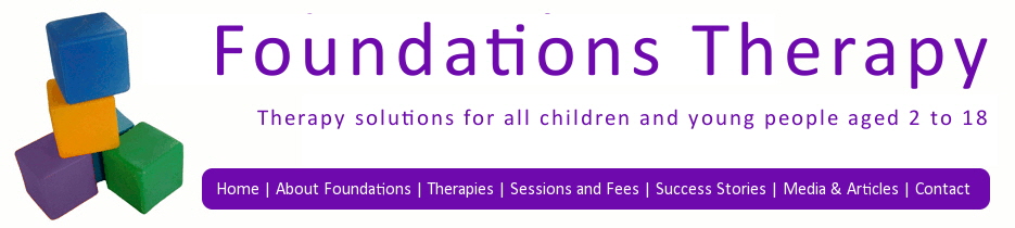 Foundations Therapy solutions for all children and young people aged 2 to 18